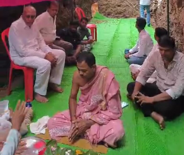 जोबट: नवीन जैन उपाश्रय का शिला पूजन समारोह हर्षोल्लास के साथ संपन्न